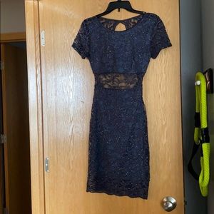 Sparkly lace dress